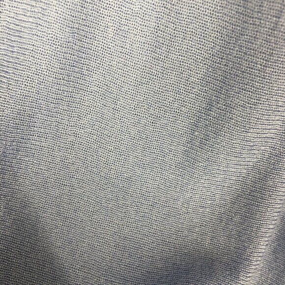 IRIS SETLAWKE Viscose Cashmere Blue Asymmetrical Knit Short Sleeve Top‎ Sz S - Picture 7 of 10